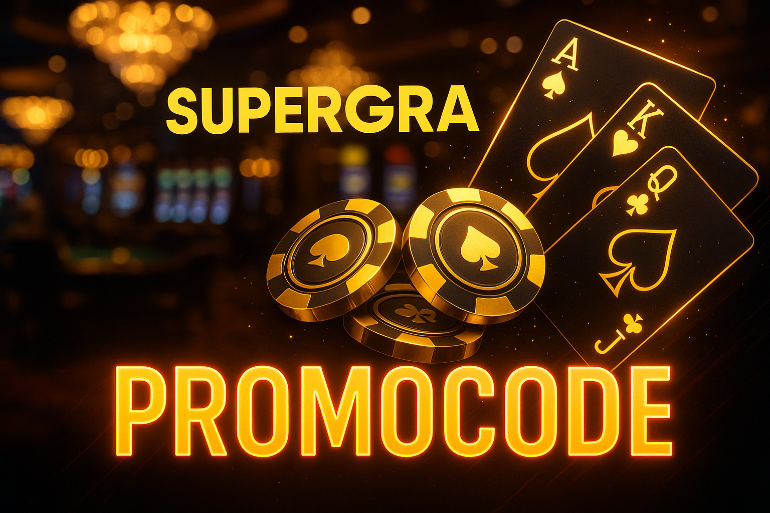 Де ввести промокод у казино SuperGra: поле для коду на сайті онлайн казино та підтвердження активації